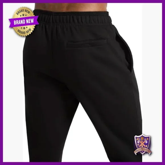 Men's Fleece Joggers, 30 Inseam, Midweight Cotton-Poly, Standard Fit